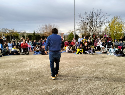 Chocolate y risas para recibir el 2023