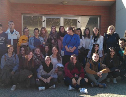 NOS VISITAN LOS ALUMNOS DEL IES MARIA MOLINER
